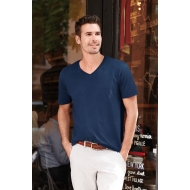 T-shirt Uomo cotone scollo v